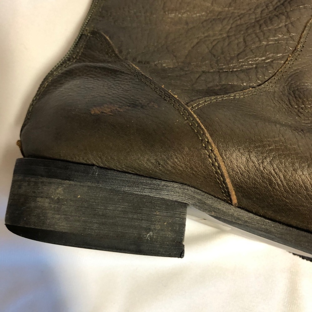 Miz Mooz Green Leather Boots - Picture 12 of 15